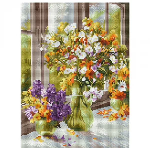 아트조이 Diy 보석십자수 30 X 40 Cm 한가로운 아침 1개