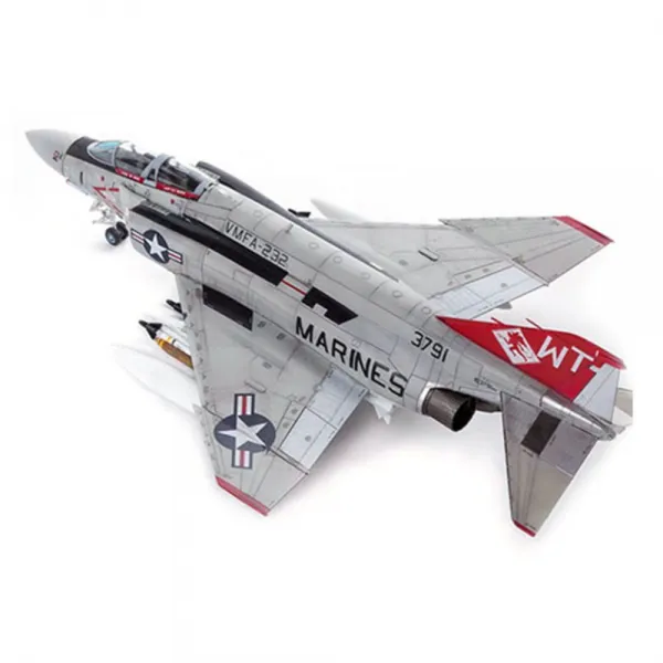 아카데미과학 1/72 미해병대 F-4J VMFA-232 레드데블스 프라모델 12556, 1개