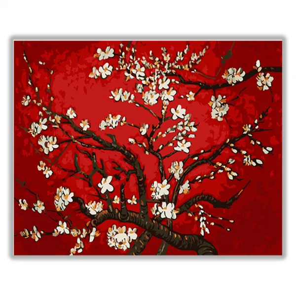 아트조이 DIY 명화 그리기 세트 40 x 50 cm, 붉은 아몬드나무