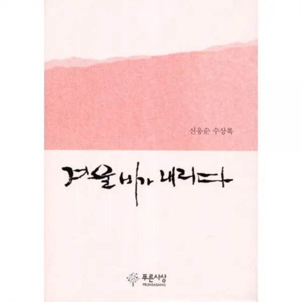겨울비가 내리다, 푸른사상