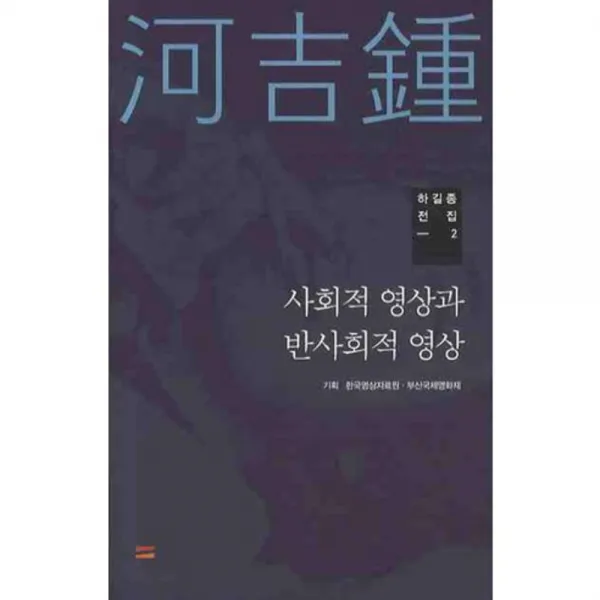 사회적 영상과 반사회적 영상 - 2 (하길종 전집), 한국영상자료원