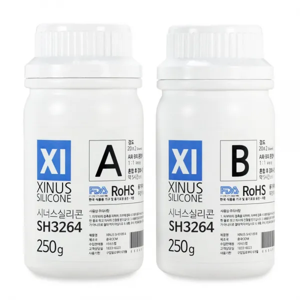 시너스 몰드용 실리콘 경도20 Sh3264 250g 2개