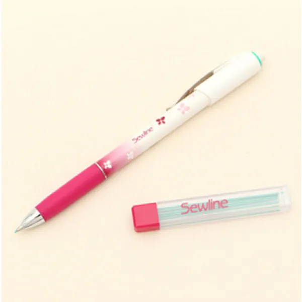 쏘우라인 재단용샤프 + 초크 세트, 그린, 1세트