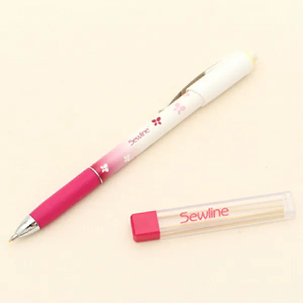 쏘우라인 재단용샤프 + 초크 세트, 옐로우, 1세트