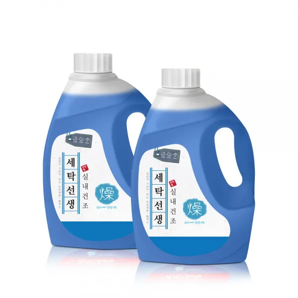 아토세이프 세탁선생 실내건조 기능성세제, 1.13L, 2개입