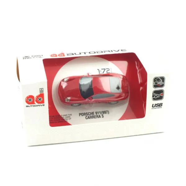 WELLY 1/72 포르쉐 911 까레라 16GB USB 메모리 자동차 다이캐스트 WE002077RE, 혼합 색상