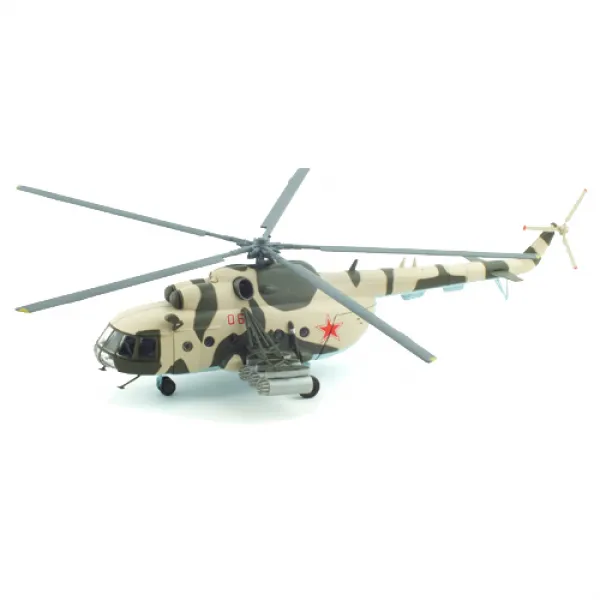 WITTY 레프리카 1/72 MI 17 Russia Air Force WT753187CA 다목적 수송헬리콥터 다이캐스트, 혼합 색상