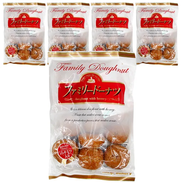 메이지 베이커리 패밀리도넛, 130g, 5개입
