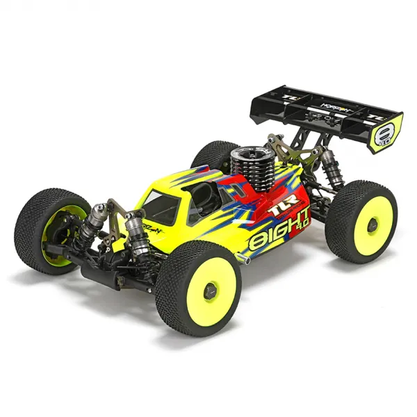 TLR Racing TLR04003 + 108OD2099 하이엔드급 TLR 8IGHT 4.0 Buggy Kit + RC Concept 최신형 MC5X Line 엔진 + 2099 머플러&매니폴드 콤보 RC 카, 혼합 색상