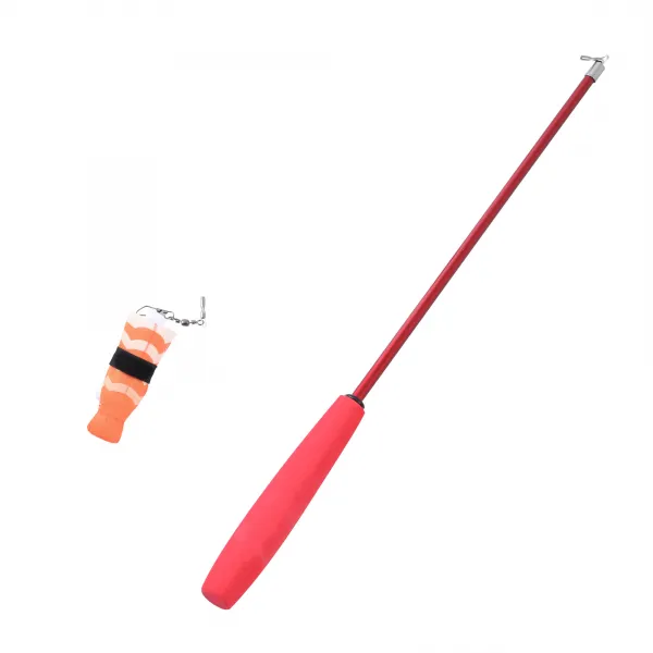 캣츠모리 냥이 낚는 낚시대 초밥이냥 캣닢숙성 장난감 새우초밥 1개