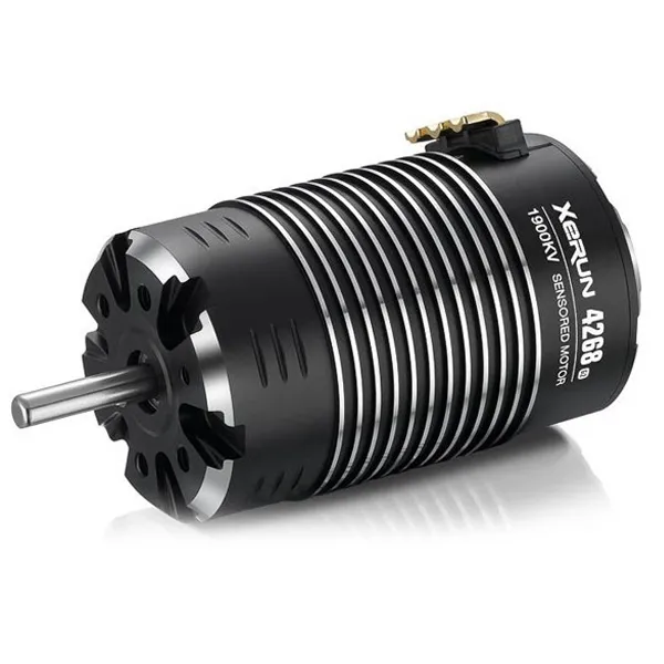 HOBBYWING HW30401903 XERUN 4268 SD G2 센서드타입 2200KV 1/8용 브러쉬리스 RC모터, 블랙, 1개