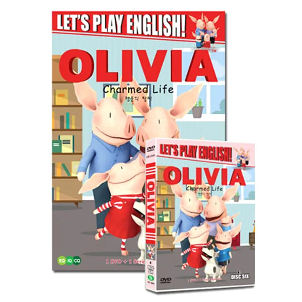 올리비아 시즌 6 행운의 팔찌 DVD+BOOK OLIVIA SEASON 6 CHARMED LIFE, 1CD