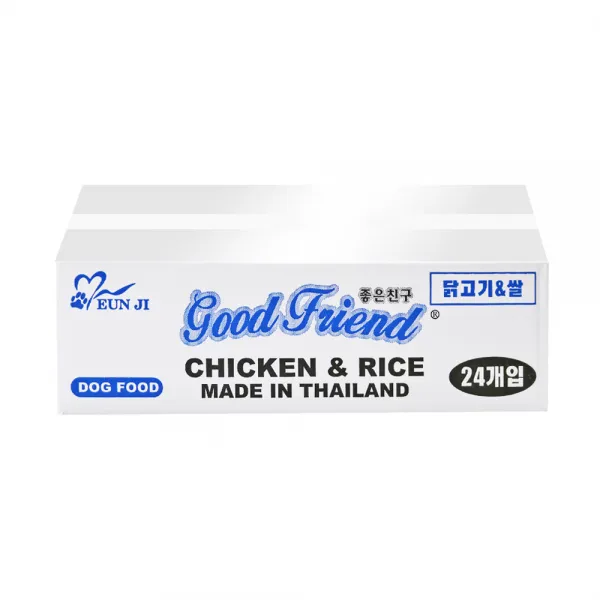 굿프랜드 강아지캔 100g, 닭고기 + 쌀 혼합맛, 24개입