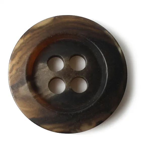 동화상가몰 버팔로 수문장 단추 28mm, 다크브라운, 10개입