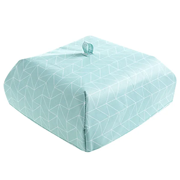 블럭마트 보온보냉 푸드커버 밥상보 그린 1개