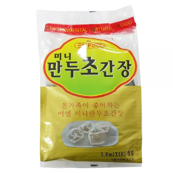 이엔 미니 만두 초간장, 5.6ml, 185개입