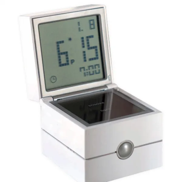 LEXON MORPHEE desktop alarm clock LR113, white