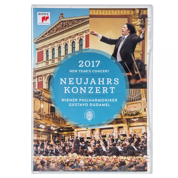 DVD 2017 빈 필하모닉 신년음악회 - 구스타보 두다멜/빈 필하모닉 오케스트라 오스트리아수입반, 1CD