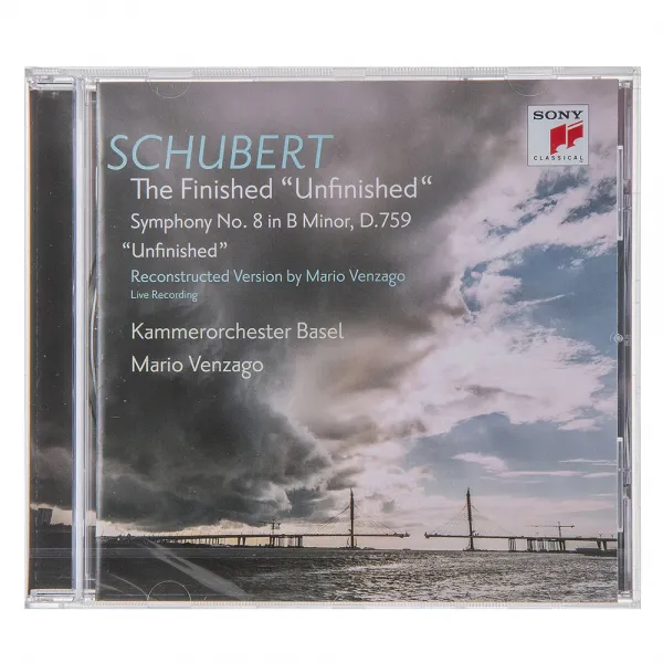 슈베르트 : 교향곡 8번 미완성 (3 & 4 Reconstructed and completed by Mario Venzago) - 바젤 실내관현악단/마리오 벤자고 오스트리아수입반, 1CD