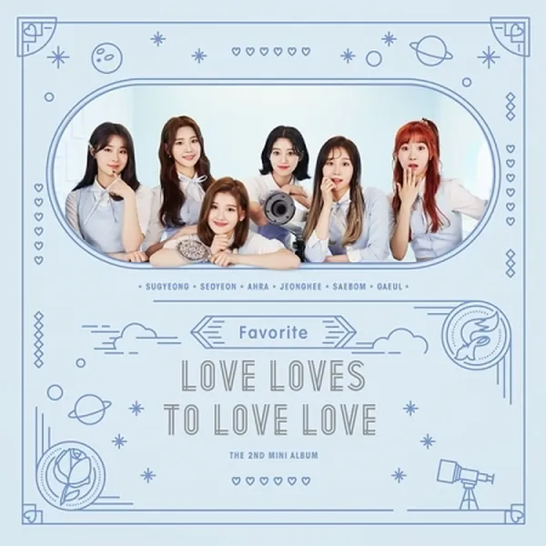페이버릿 - LOVE LOVES TO LOVE LOVE 미니 2집, 1CD