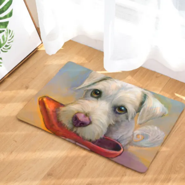 노랜드 Adorable dog style 다용도 발매트, 10