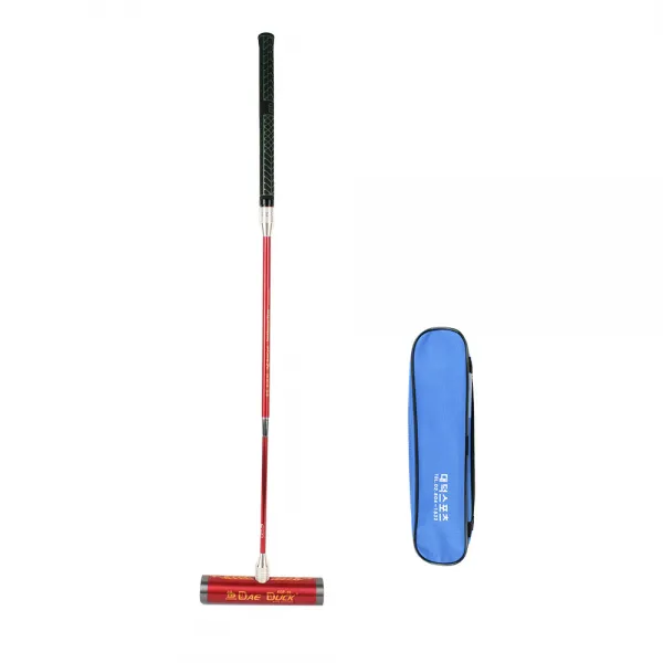 한결 게이트볼 평면그립 3단 스틱 HG-3300, 레드