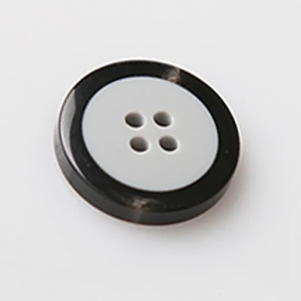 HR빅버튼 도민준 단추 18mm, 블랙, 12개입