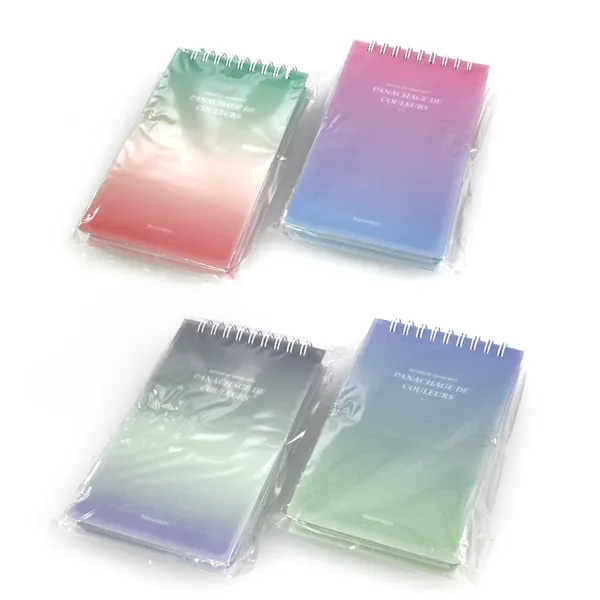 바른손 그라데이션 PP상철수첩, 랜덤 발송, 4개입