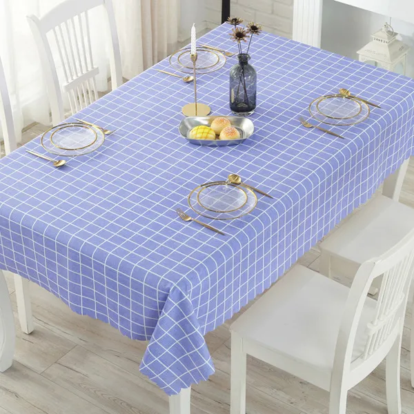마켓감성 방수격자 테이블보 타입3 140 X 180 Cm