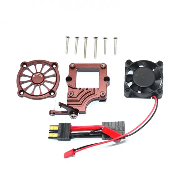 GPM ALUMINUM MOTOR COOLING FAN WITH EASY SWITCH RC모터쿨링팬 12p, BR, 1세트