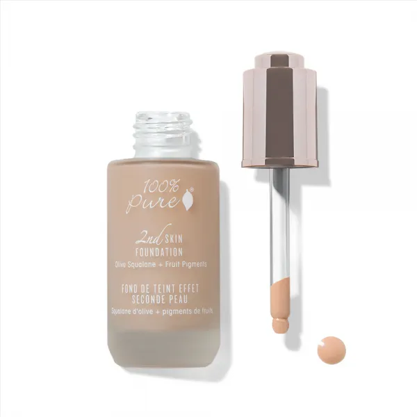 100%퓨어 프루트 피그먼티드 세컨드 스킨 파운데이션 35ml Shade 5 1개