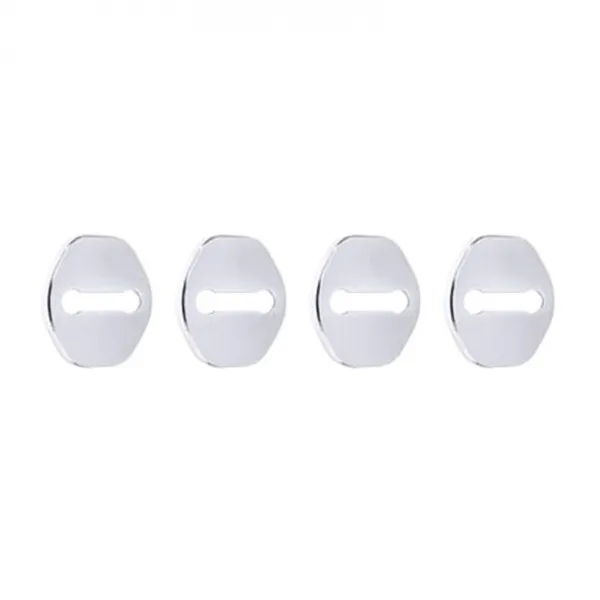 지티글로벌 아트로마 도어 스트라이커 커버 크롬 4p, 현대, 뉴클릭(05~10년형)