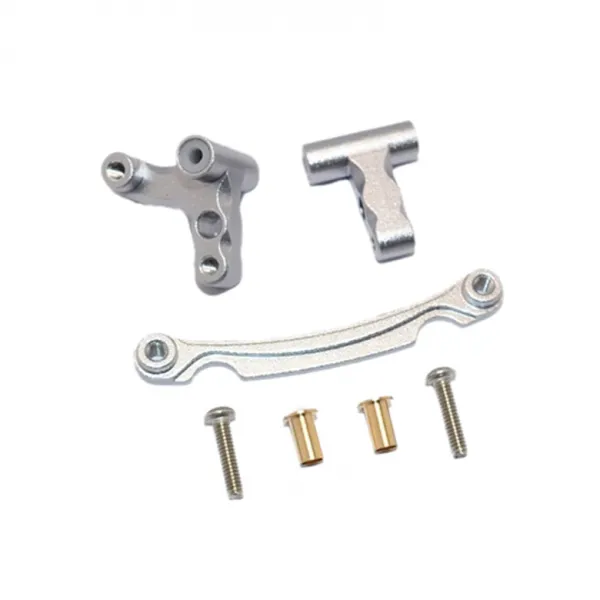 GPM ALUMINUM STEERING ASSEMBLY 서스펜션계통부품 7p 세트, GREY SILVER, 1세트