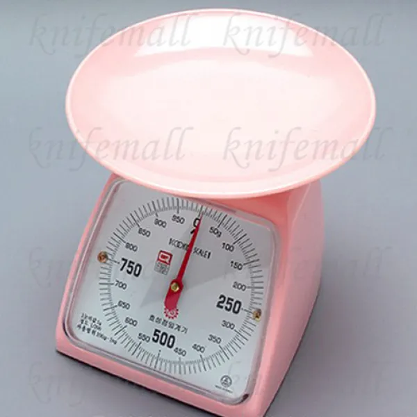 효성정밀계기 주부저울, 단일상품(1kg), 혼합 색상