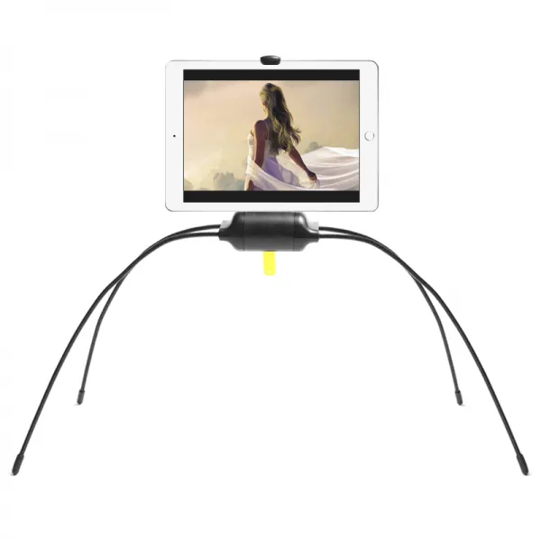 벤토사 스마트폰 태블릿PC 스파이더 거치대 VTS-SPS-01, 블랙, 1개
