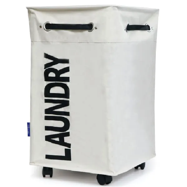 올리브엣 이동식 빨래 바구니 대 화이트 1개