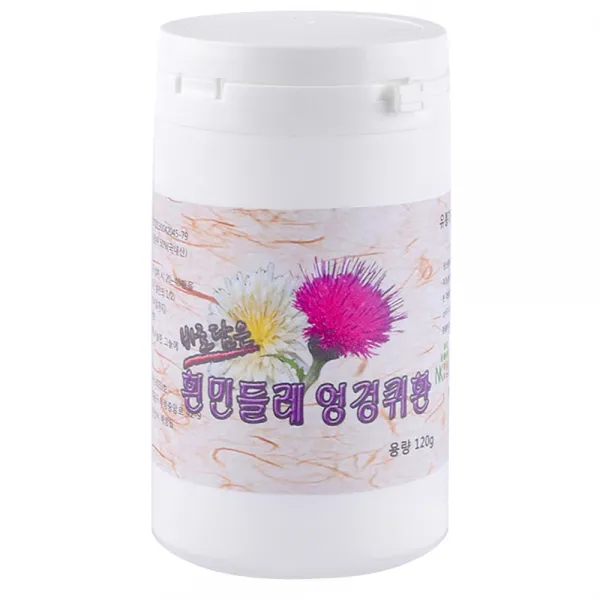 양원농장 흰민들레 엉겅퀴환, 120g, 1개