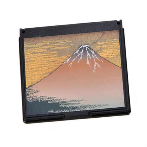 하루이치 카나자와하쿠 유키요 콤팩트 손거울, 3, 1개