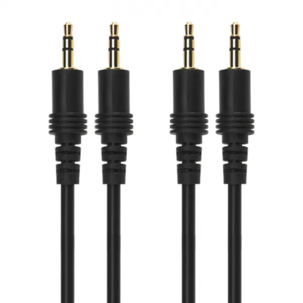 칼론 고급형 스테레오케이블 Aux선 2p 5m Stereo Aux Cable 블랙