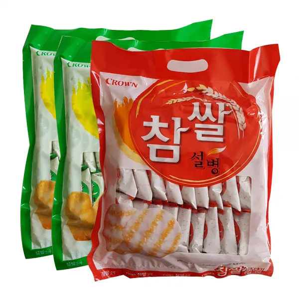 크라운 참쌀선과 253g X 2p + 참쌀설병 270g 1세트