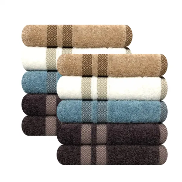 송월타월 루마니아 세면타월 165g, 랜덤 발송, 10개