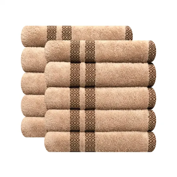 송월타월 루마니아 세면타월 165g, 베이지, 10개