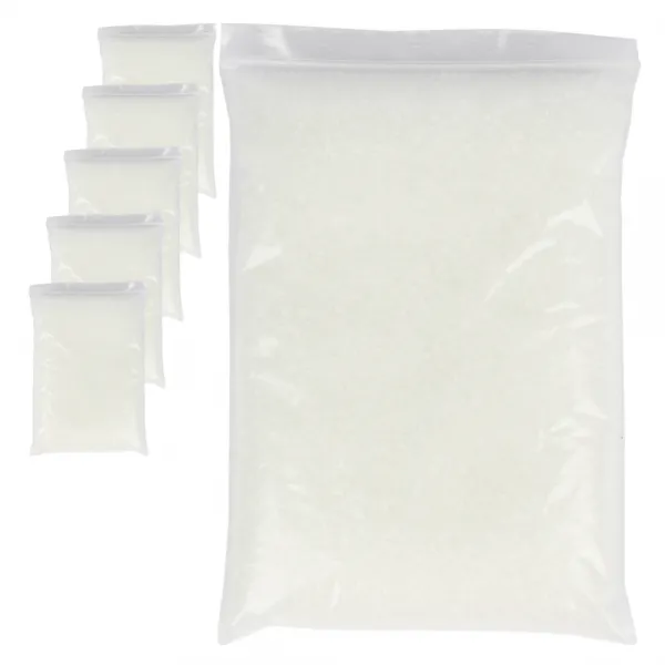 PP 알갱이 인형 완충재 1 kg, 단일 색상, 6개