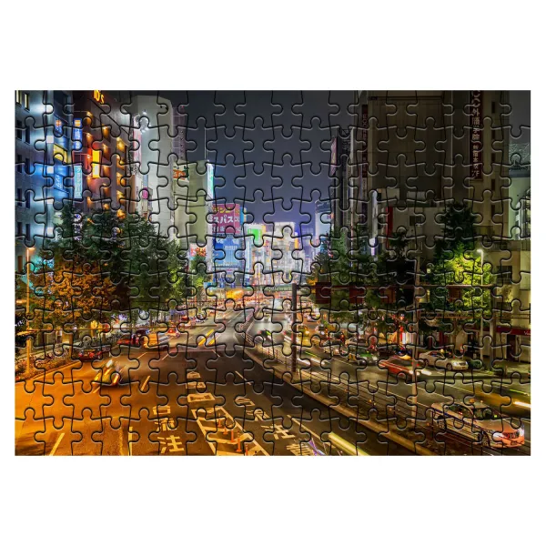 다모아 시험관퍼즐 도쿄도로의밤, 180피스, 혼합 색상