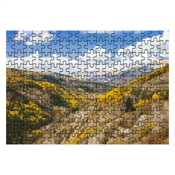 다모아 시험관 직소퍼즐 고개의경치, 180피스, 혼합 색상