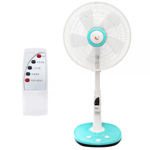 대웅모닝컴 DC모터 발터치 리모컨선풍기 DWF-7203WS
