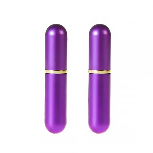 DM 알럽뷰 고급 미니 향수 스프레이 공병 6ml, 퍼플, 2개입