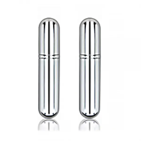 DM 알럽뷰 고급 미니 향수 스프레이 공병 6ml, 실버, 2개입