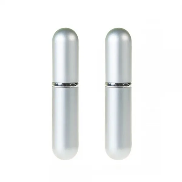 DM 알럽뷰 고급 미니 향수 스프레이 공병 6ml, 라이트그레이, 2개입