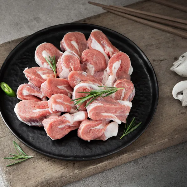 돈마루 한돈 등심덧살 구이용 냉장 500g 1개